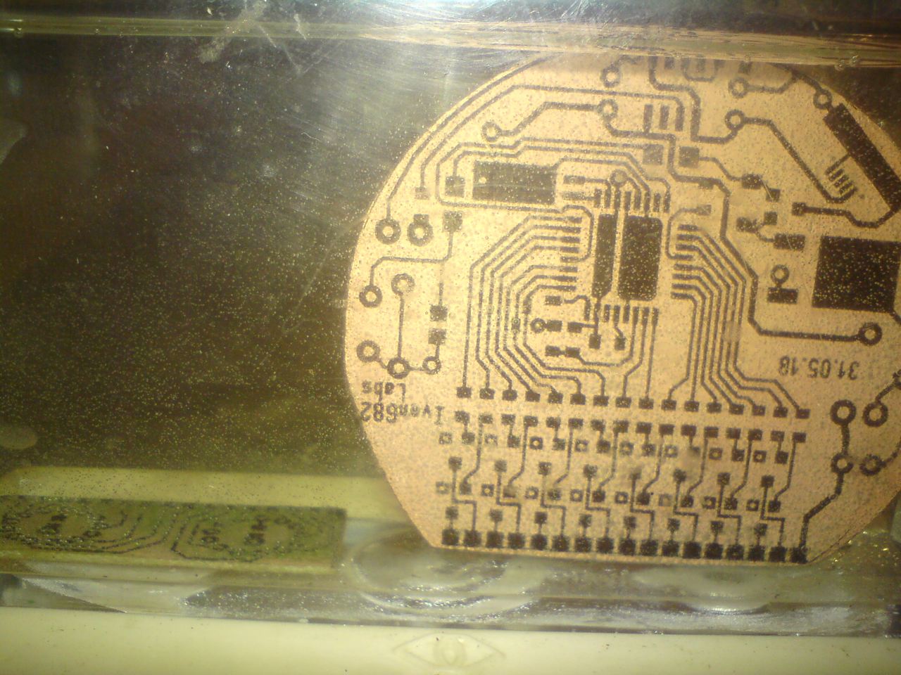 Травление платы