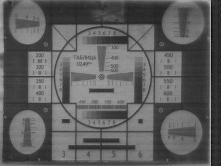 Испытательная таблица ТИТ0249 Испытательная таблица ТИТ0249